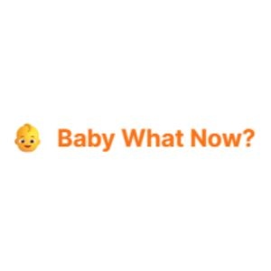 babywhatnow screenshot and logo